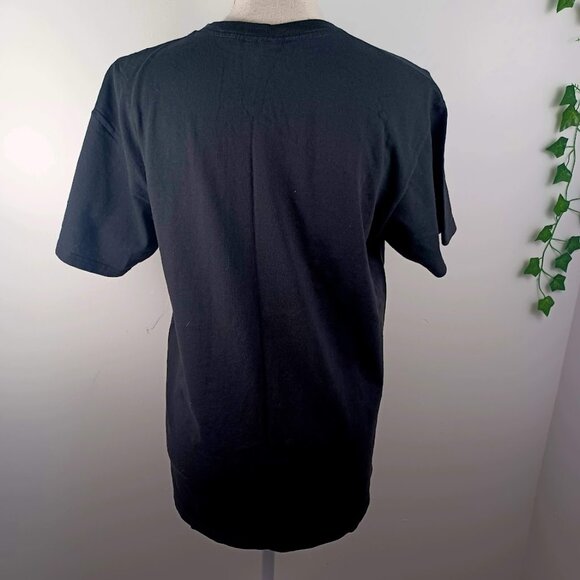 Disney Tim Burton's The Nightmare Before Christmas T-Shirt Medium Black -Vintage - Picture 2 of 9